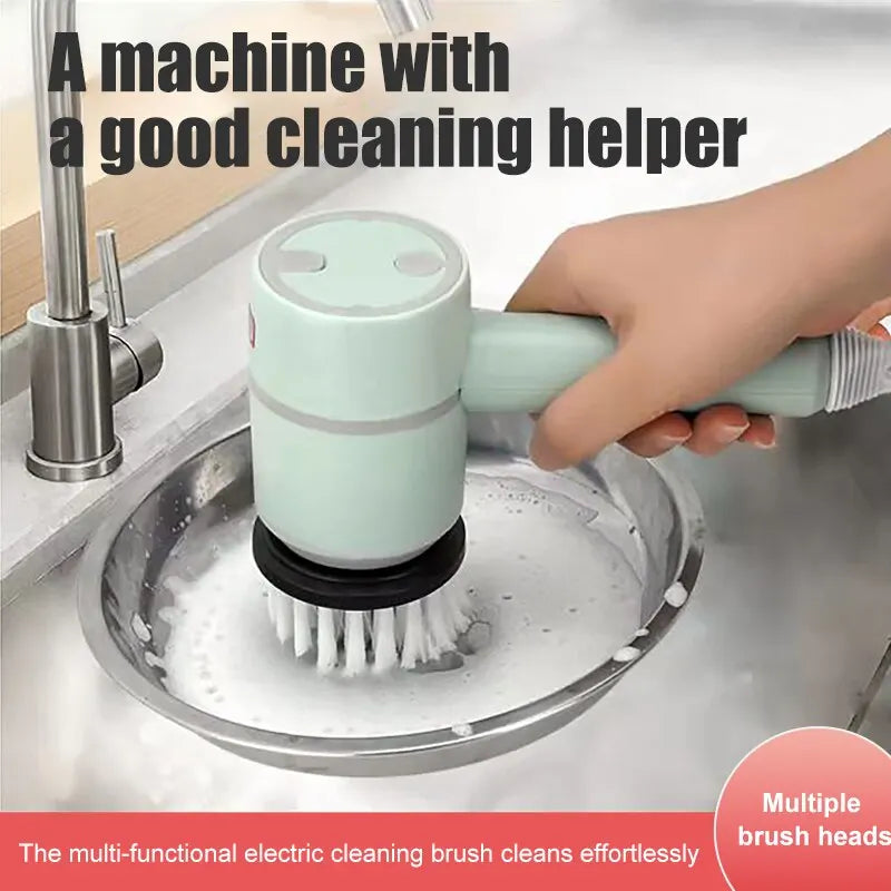 TurboScrub Brush - Electric Rotary Scrubber